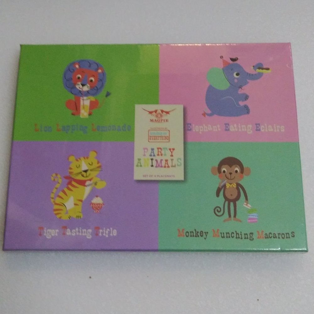 Magpie Party Animals Place Mats